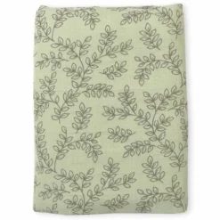 A Little Lovely Company Leaves Hydrofiele Doek XL - Sage