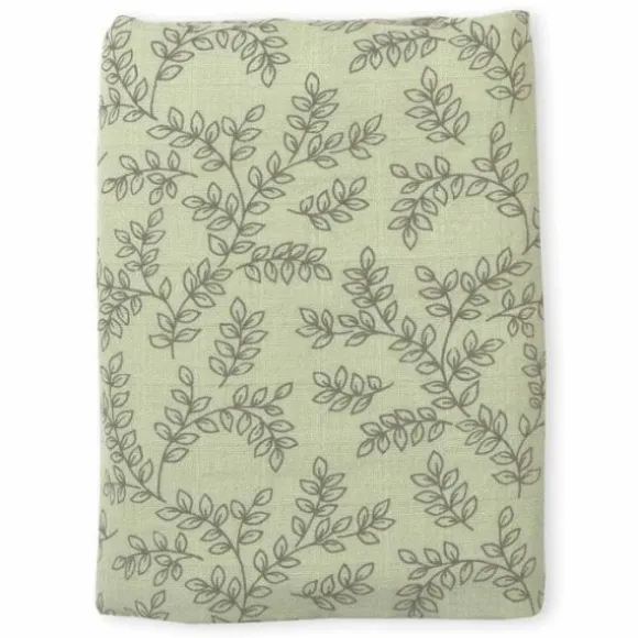 A Little Lovely Company Leaves Hydrofiele Doek XL - Sage