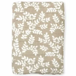 A Little Lovely Company Leaves Hydrofiele Doek XL - Sage