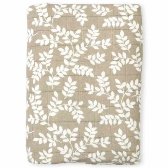 A Little Lovely Company Leaves Hydrofiele Doek XL - Sage