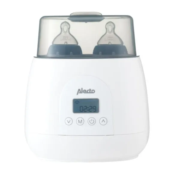 Alecto Flesverwarmer Digitaal Duo BW700 White