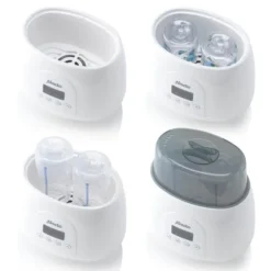 Alecto Flesverwarmer Digitaal Duo BW700 White