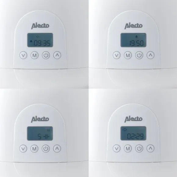 Alecto Flesverwarmer Digitaal Duo BW700 White
