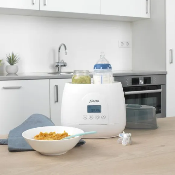Alecto Flesverwarmer Digitaal Duo BW700 White