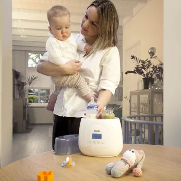 Alecto Flesverwarmer Digitaal Duo BW700 White
