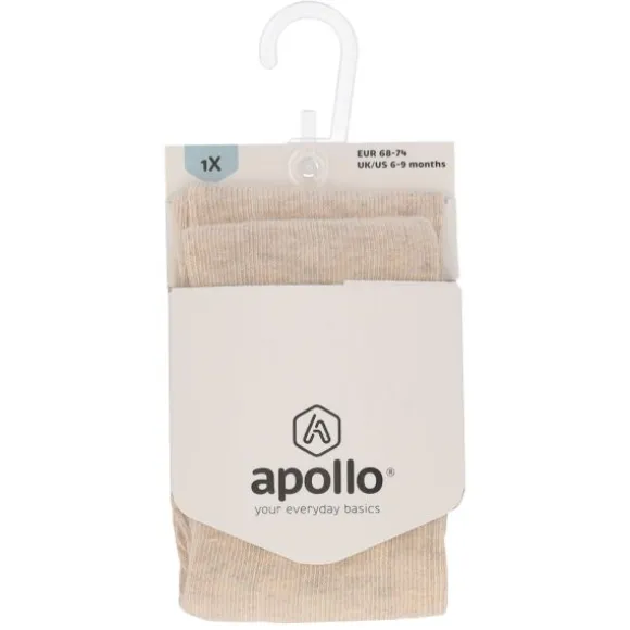 Apollo Maillot Rib Beige Melange maat 68/74