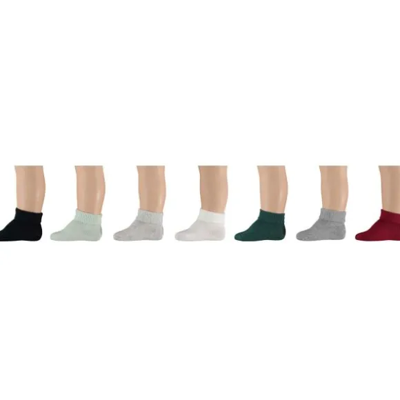 Apollo Sokjes Multi Navy Mint 7-Pack 0-6 mnd