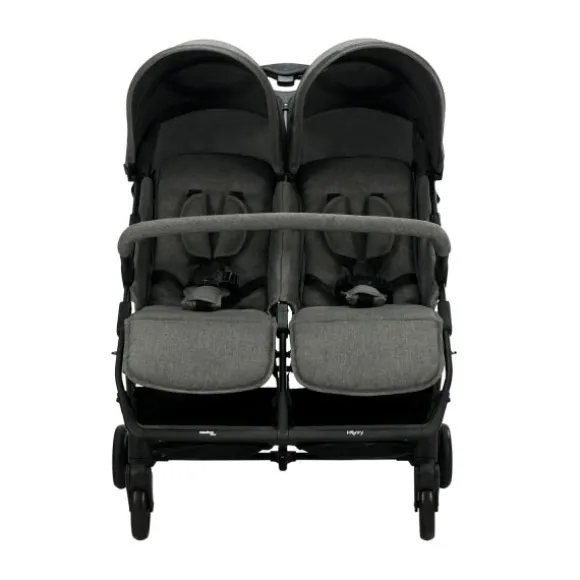 Asalvo Tweelingbuggy - Henry - Grey