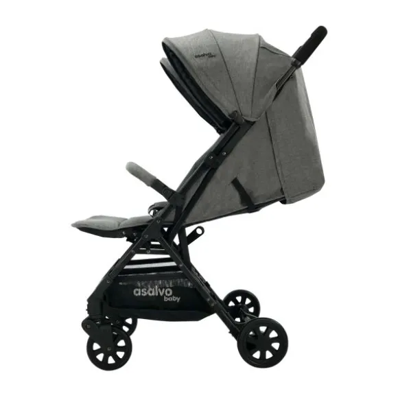 Asalvo Tweelingbuggy - Henry - Grey