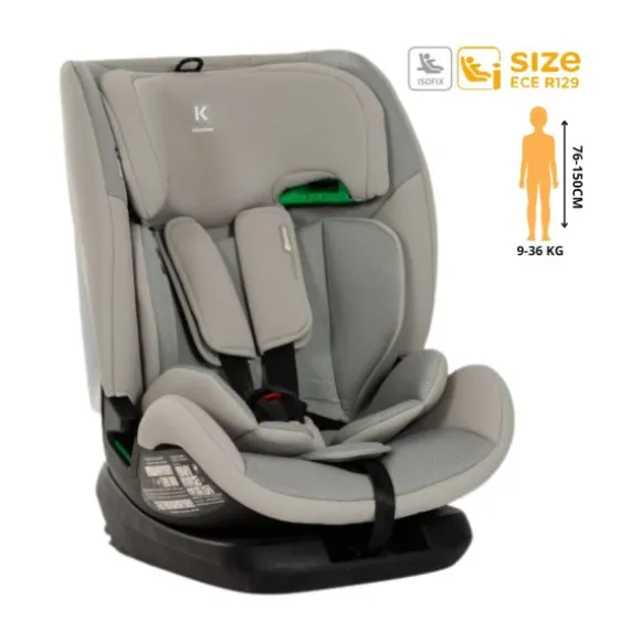 Autostoel Kidsriver Sigma-S clay