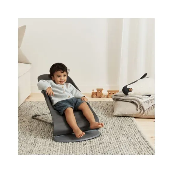 Baby Bjorn Bouncer Bliss Geweven Klassiek Quilt Zandgrijs