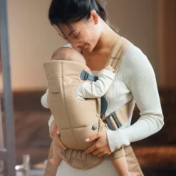 Baby Bjorn Draagzak Mini Geweven Beige