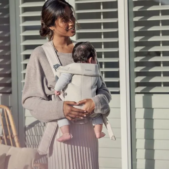 Baby Bjorn Mini 3D Jersey Lichtbeige