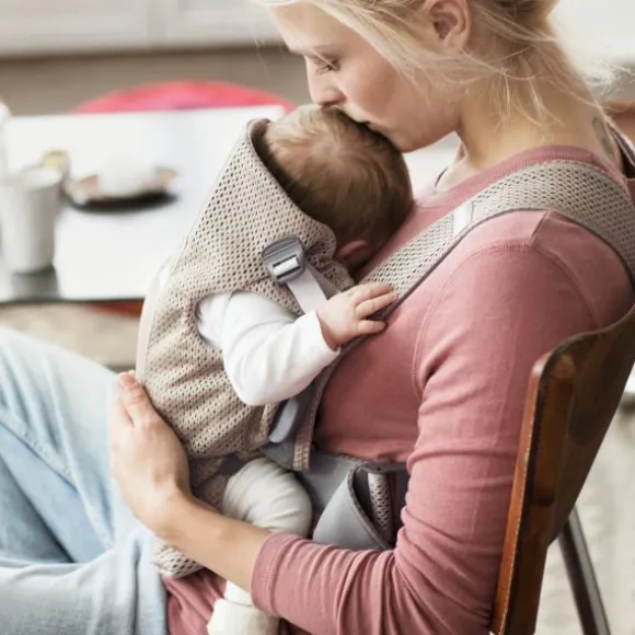 Baby Bjorn Mini 3D Mesh Greige