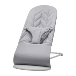 Baby Björn® Bouncer Bliss Cotton Kroonblad Quilt Zandgrijs