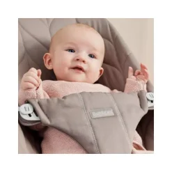 Baby Björn® Bouncer Bliss Cotton Kroonblad Quilt Zandgrijs