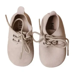 Baby Dutch Babyboots Nova Ecru Suede XS / 17