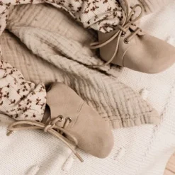 Baby Dutch Babyboots Nova Ecru Suede XS / 17