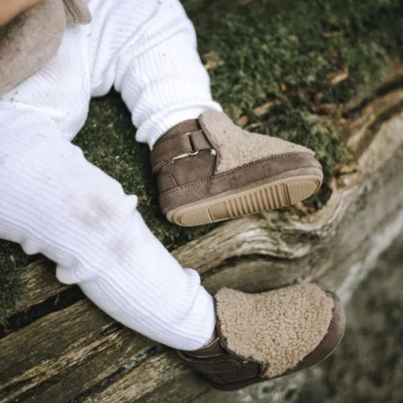 Baby Dutch Teddie Babyboots - S - Brown