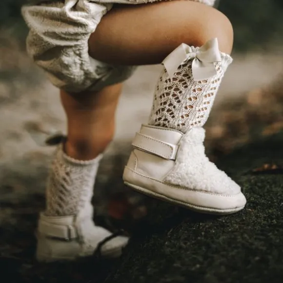 Baby Dutch Teddie Babyboots - XS - Natural