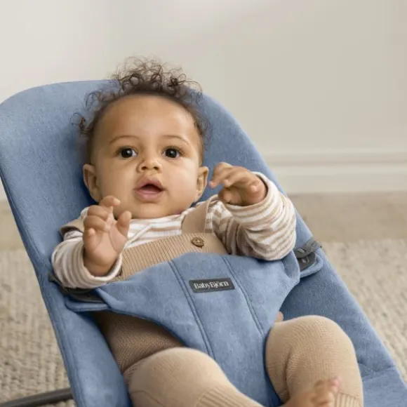BabyBjörn Bliss Wipstoel – Geweven – Mélange Lichtroze