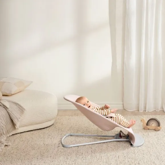 BabyBjörn Bliss Wipstoel – Geweven – Mélange Lichtroze