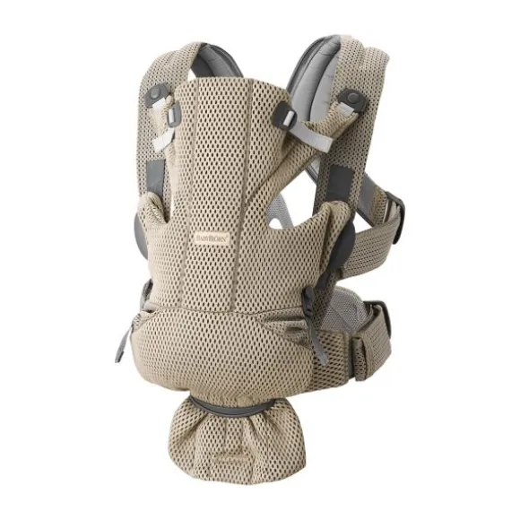 BabyBjörn Move 3D Mesh Draagzak Grijs / Beige