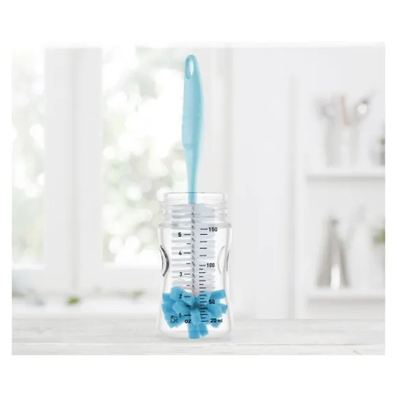 Babyjem Flessenborstel Blauw