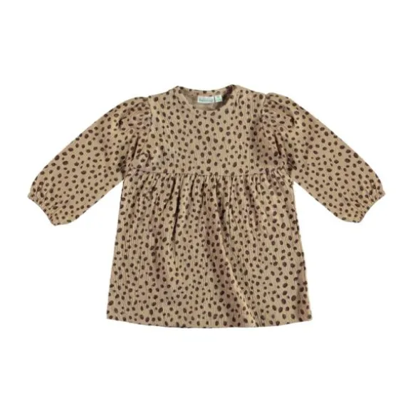Babylook Cheetah Jurk - Maat 50 - Crepe