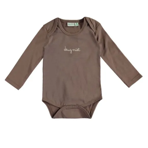 Babylook Deugniet Romper - Maat 50 - Deep Taupe