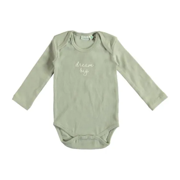 Babylook Dream Big Romper - Rib - Mt.50 - Mineral