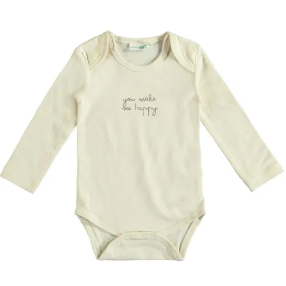 Babylook Happy Romper - Maat 50 - Buttercream