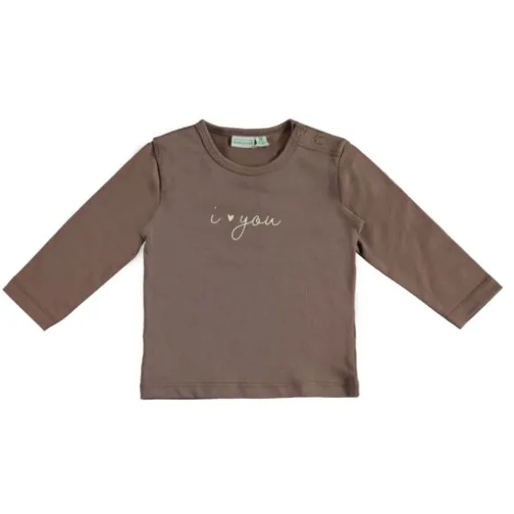 Babylook I Love You T-Shirt - Maat 50 - Deep Taupe