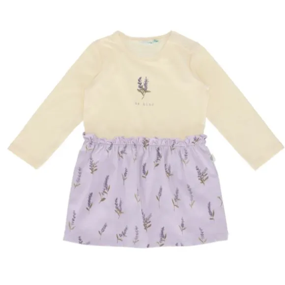 Babylook Lavender Jurk – Be Kind – Maat 50 - Buttercream