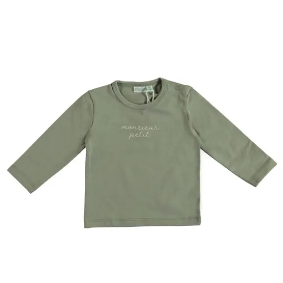 Babylook Monsieur Petit T-Shirt - Maat 50 - Shadow