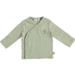 Babylook Overslag T-Shirt - Maat 50 - Mineral