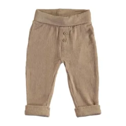 Babylook Velvet Rib Broek - Maat 50 - Warm Taupe