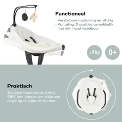 Babymoov Schommelstoel Swoon Evolution Curl White
