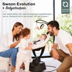 Babymoov Schommelstoel Swoon Evolution Curl White