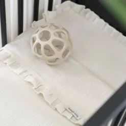 Baby's Only Calm Wieglaken Met Ruffle - Warm Linen
