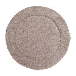 Baby's Only Hoeslaken Boxmatras Rond - Snow - Taupe - Ø95 cm