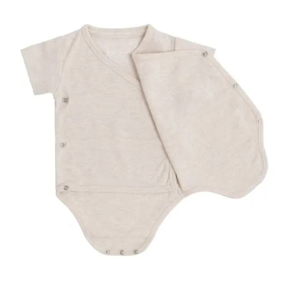 Baby's Only Romper Melange Warm Linen