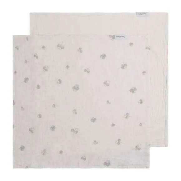 Baby's Only Tender Swaddle - 2-Pack - 115x115 cm - Beige / Linen
