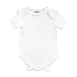 Basic Collectie Romper Korte Mouw Wit maat 62/68