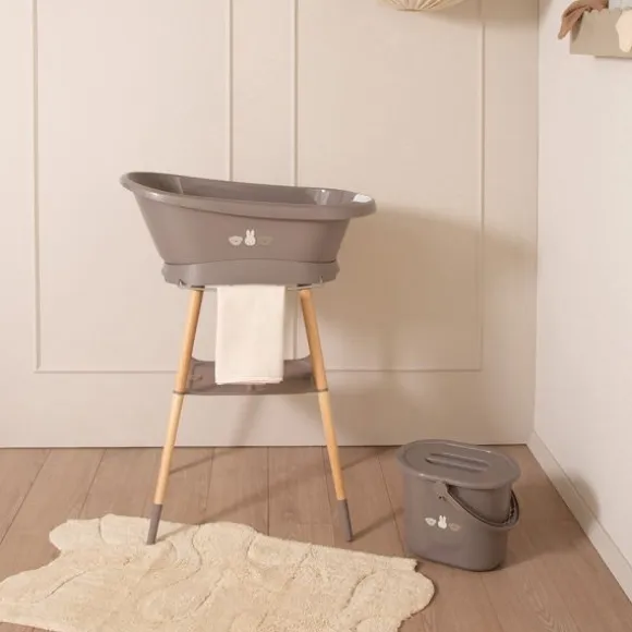 Bébé-Jou Babybad Sense - Miffy and Friends - Chalk Brown