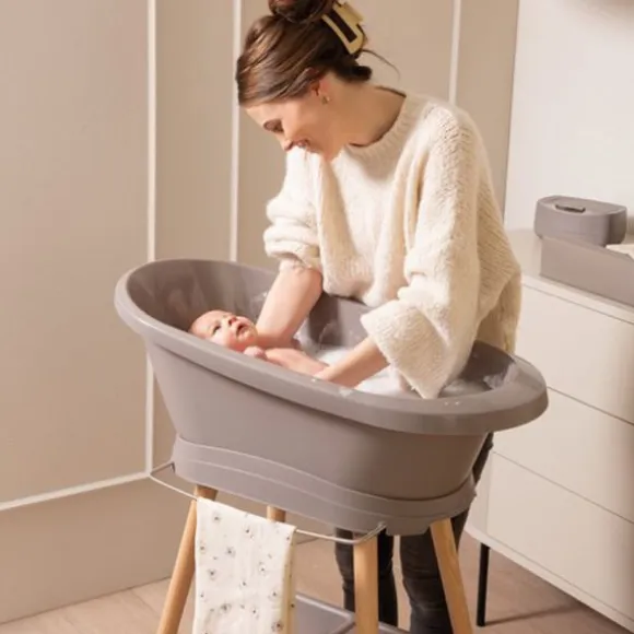 Bébé-Jou Sense Babybad + Badstandaard Breeze Green