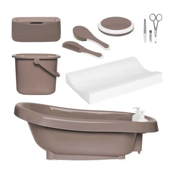 Bébé‑Jou Thermobadset De Luxe - Mocha Mousse