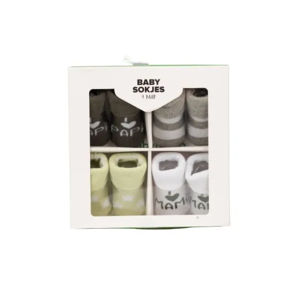 BD Collection Sokjes 4-Pack Multi Green