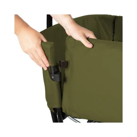 Beachwagon Bolderkar Lite Khakigreen
