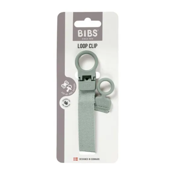 BIBS Clip Loop Speenkoord - Sage